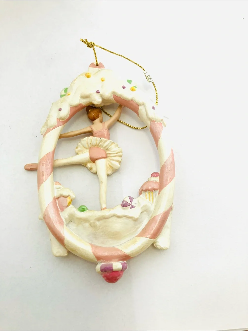 The Sugarplum Fairy Resin Ballerina Ornament Unbranded